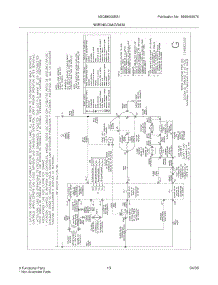 13 - Wiring Diagram parts for Frigidaire Dryer AGQB6000ES1 from AppliancePartsPros.com