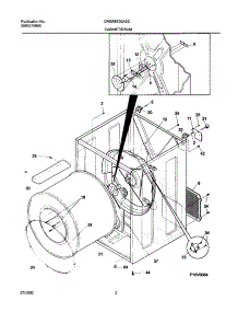 03 - Dry Cab,Heater parts for Frigidaire Dryer CRGR5700AS0 from AppliancePartsPros.com