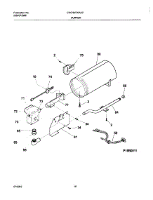 11 - Burner,Valve parts for Frigidaire Dryer CRGR5700AS0 from AppliancePartsPros.com