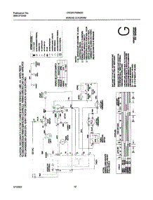 12 - 134054800 Wiring Diagram parts for Frigidaire Dryer CRGR5700AS0 from AppliancePartsPros.com
