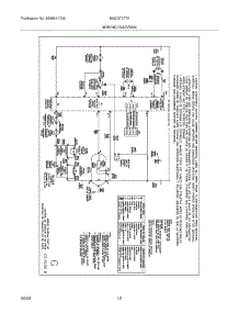 12 - Wiring Diagram parts for Frigidaire Dryer BAQG7077KW0 from AppliancePartsPros.com