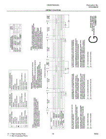 13 - Wiring Diagram parts for Frigidaire Dryer CRGR7900AS3 from AppliancePartsPros.com