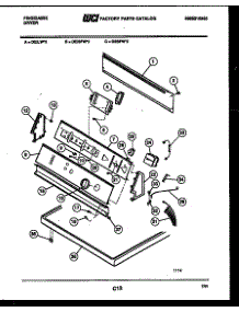 04 - Console And Control Parts parts for Frigidaire Dryer DEISFW2 from AppliancePartsPros.com