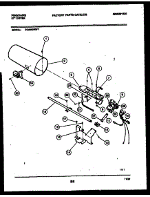 06 - Burner, Igniter And Valve parts for Frigidaire Dryer DG6900RW1 from AppliancePartsPros.com