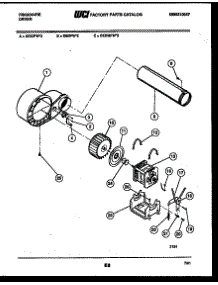 05 - Blower And Drive Parts parts for Frigidaire Dryer DEDMFH2 from AppliancePartsPros.com