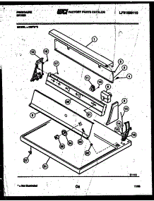04 - Console And Control Parts parts for Frigidaire Dryer DEFW0 from AppliancePartsPros.com