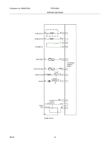14 - Wiring Diagram parts for Frigidaire Dishwasher FFBD2409LW0A from AppliancePartsPros.com