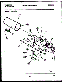 06 - Burner, Igniter And Valve parts for Frigidaire Dryer DG6900RW2 from AppliancePartsPros.com