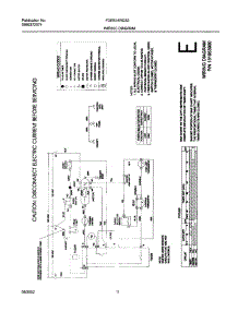 10 - 131953900 Wiring Diagram parts for Frigidaire Dryer FDEB34RGS2 from AppliancePartsPros.com