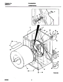 02 - Dry Cab, Drum parts for Frigidaire Dryer FDG336MRES0 from AppliancePartsPros.com