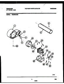05 - Blower And Drive Parts parts for Frigidaire Dryer FDG336LBS0 from AppliancePartsPros.com
