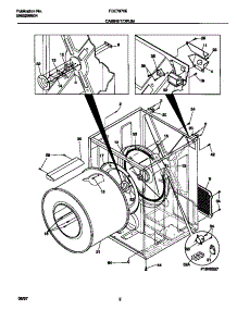 02 - Cabinet / Drum parts for Frigidaire Dryer FDE7970EW1 from AppliancePartsPros.com
