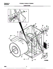 02 - Cabinet / Drum parts for Frigidaire Dryer FDG546NES0 from AppliancePartsPros.com