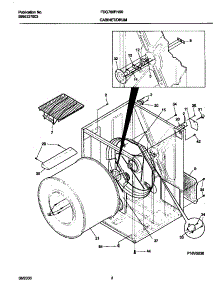 02 - Dry Cab,Drum parts for Frigidaire Dryer FDG700FHS0 from AppliancePartsPros.com