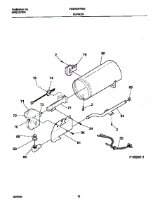 06 - Burner parts for Frigidaire Dryer FDG700FHS0 from AppliancePartsPros.com