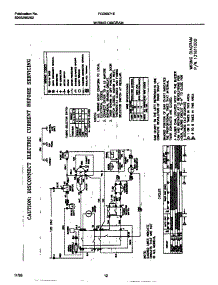 07 - Wiring Diagram parts for Frigidaire Dryer FDG8971EW0 from AppliancePartsPros.com