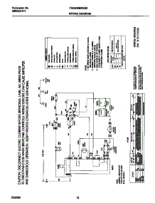 07 - Wiring Diagram parts for Frigidaire Dryer FDG336MRES0 from AppliancePartsPros.com
