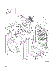 03 - Cabinet / Drum parts for Frigidaire Dryer FAQG7072LR0 from AppliancePartsPros.com