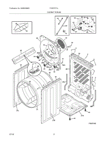 03 - Cabinet / Drum parts for Frigidaire Dryer FASE7074LA0 from AppliancePartsPros.com