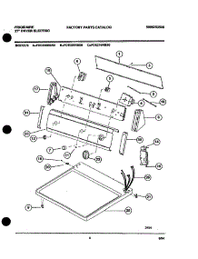 04 - Console And Control Parts parts for Frigidaire Dryer FDE336RBS0 from AppliancePartsPros.com