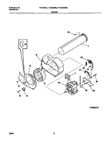05 - Motor parts for Frigidaire Dryer FDE336NES0 from AppliancePartsPros.com