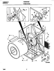 02 - P16v0035 Dry Cab,Heater parts for Frigidaire Dryer FDEB55RGS0 from AppliancePartsPros.com