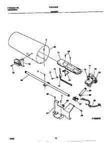 06 - Burner parts for Frigidaire Dryer FDG216RBS2 from AppliancePartsPros.com