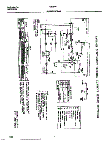 06 - Wiring Diagram parts for Frigidaire Dryer FDE7970EW0 from AppliancePartsPros.com