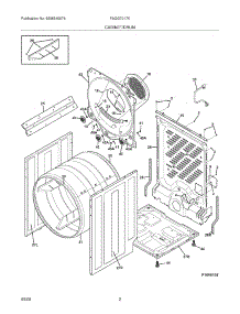 03 - Cabinet / Drum parts for Frigidaire Dryer FAQG7017KB0 from AppliancePartsPros.com
