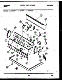 04 - Console And Control Parts parts for Frigidaire Dryer DECIFL3 from AppliancePartsPros.com