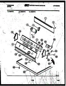 04 - Console And Control Parts parts for Frigidaire Dryer DEIFW0 from AppliancePartsPros.com