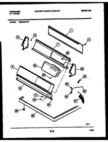 04 - Console And Control Parts parts for Frigidaire Dryer DG8600PW2 from AppliancePartsPros.com