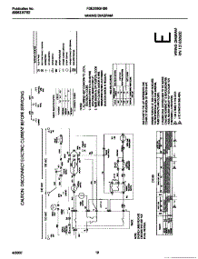 06 - Wiring Diagram parts for Frigidaire Dryer FDE558GHS0 from AppliancePartsPros.com