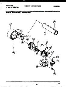 05 - Blower And Drive Parts parts for Frigidaire Dryer FDE747RBS0 from AppliancePartsPros.com