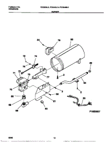 06 - Burner parts for Frigidaire Dryer FDG336LES0 from AppliancePartsPros.com