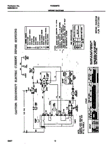07 - Wiring Diagram parts for Frigidaire Dryer FDG336RES1 from AppliancePartsPros.com
