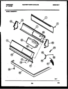 04 - Console And Control Parts parts for Frigidaire Dryer DG8600PW1 from AppliancePartsPros.com