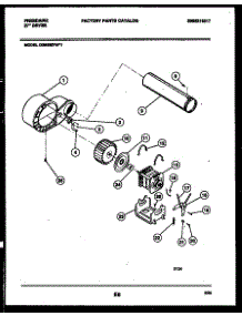 05 - Blower And Drive Parts parts for Frigidaire Dryer DG8600PW1 from AppliancePartsPros.com