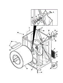 02 - Cabinet, Drum parts for Frigidaire Dryer FDG336RBT1 from AppliancePartsPros.com