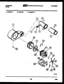 05 - Motor And Blower Parts parts for Frigidaire Dryer DGDFW1 from AppliancePartsPros.com