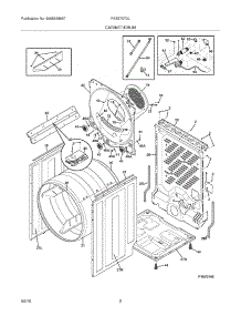 03 - Cabinet / Drum parts for Frigidaire Dryer FASE7073LA0 from AppliancePartsPros.com