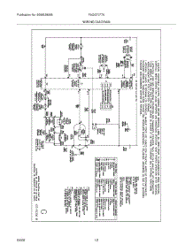 12 - Wiring Diagram parts for Frigidaire Dryer FAQG7077KR0 from AppliancePartsPros.com