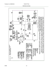 12 - Wiring Diagram parts for Frigidaire Dryer FAQG7077KA0 from AppliancePartsPros.com