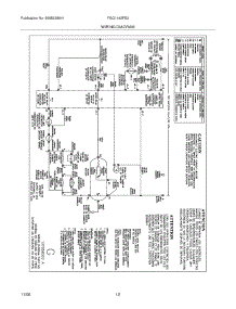 12 - Wiring Diagram parts for Frigidaire Dryer FGQ1442FE2 from AppliancePartsPros.com