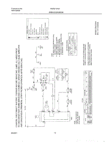 12 - 131518600 Wiring Diagram parts for Frigidaire Dryer FGR211AS0 from AppliancePartsPros.com