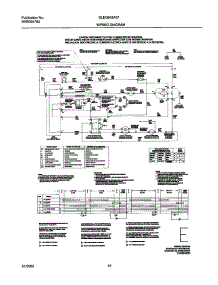10 - 134064800 Wiring Diagram parts for Frigidaire Dryer GLEQ642AS1 from AppliancePartsPros.com