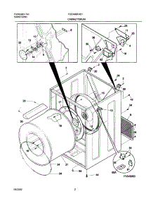03 - Dry Cab,Heater parts for Frigidaire Dryer FSE446RHS1 from AppliancePartsPros.com