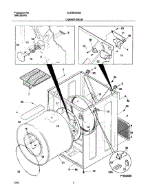 03 - Cabinet / Drum parts for Frigidaire Dryer GLER642AS3 from AppliancePartsPros.com