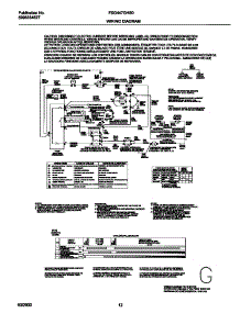 07 - 131911100 Wiring Diagram parts for Frigidaire Dryer FSG447GHS0 from AppliancePartsPros.com