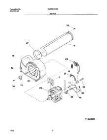 09 - Motor parts for Frigidaire Dryer GLER642AS3 from AppliancePartsPros.com